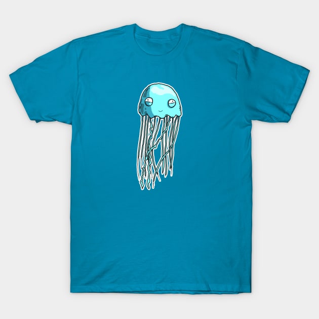 Derpy Jelly Fish T-Shirt by dankdesigns